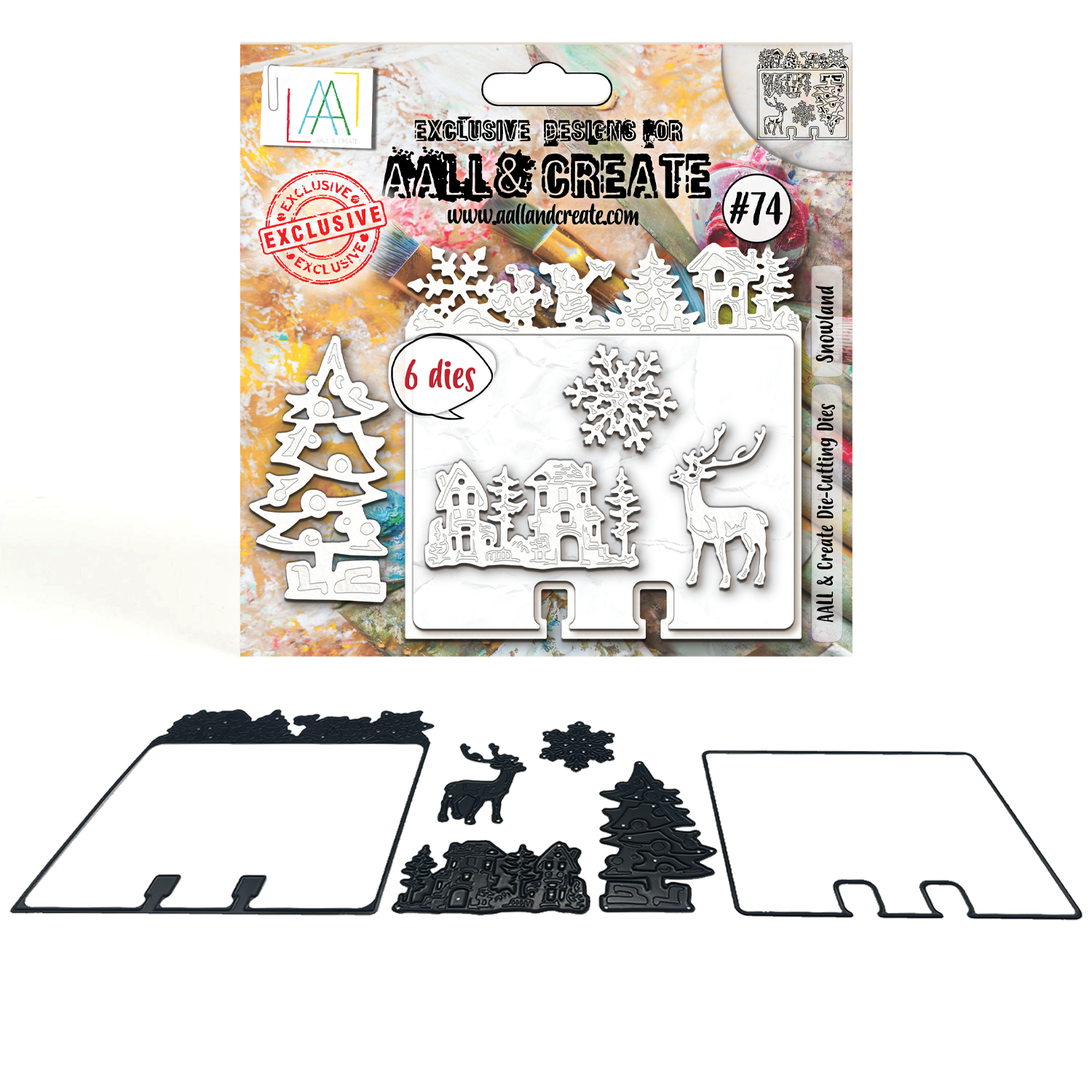 AALL & Create Snowland Dies 74
