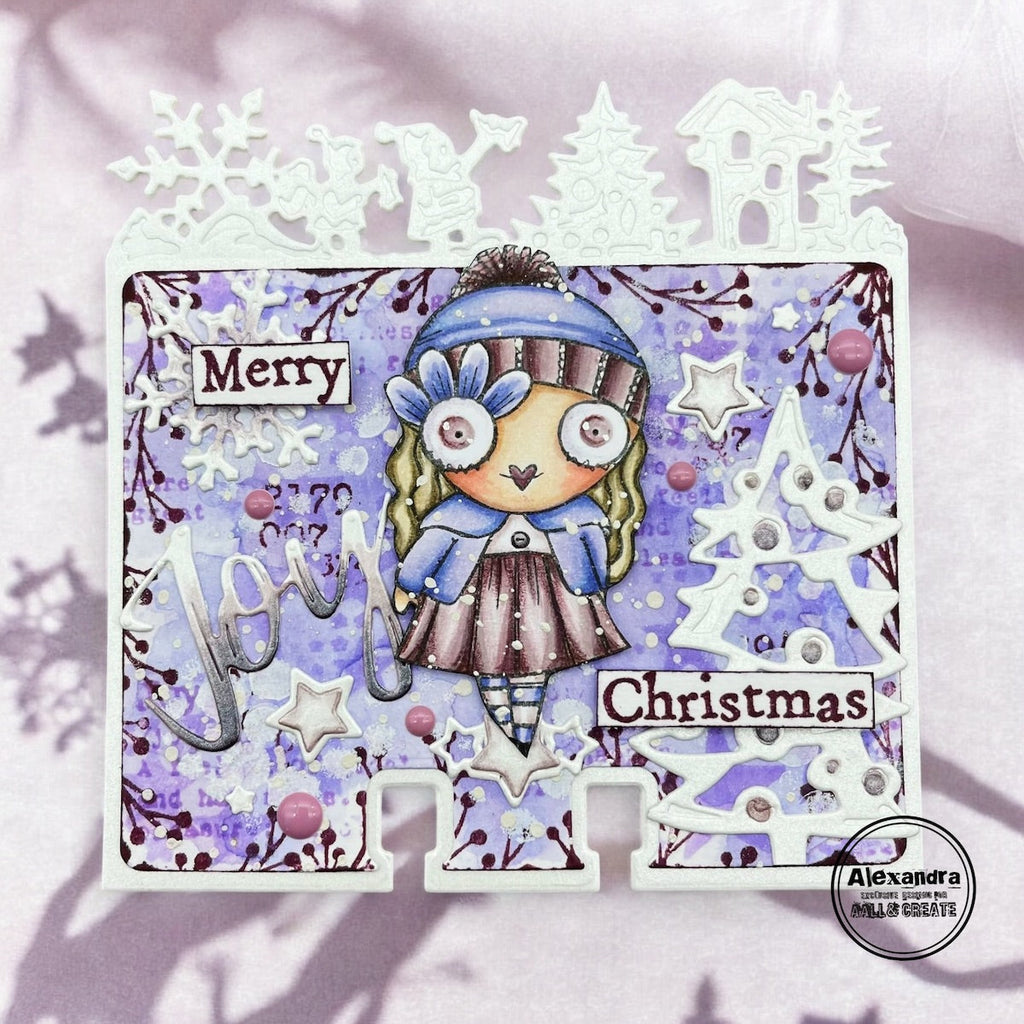 AALL & Create Snowland Dies 74 merry christmas