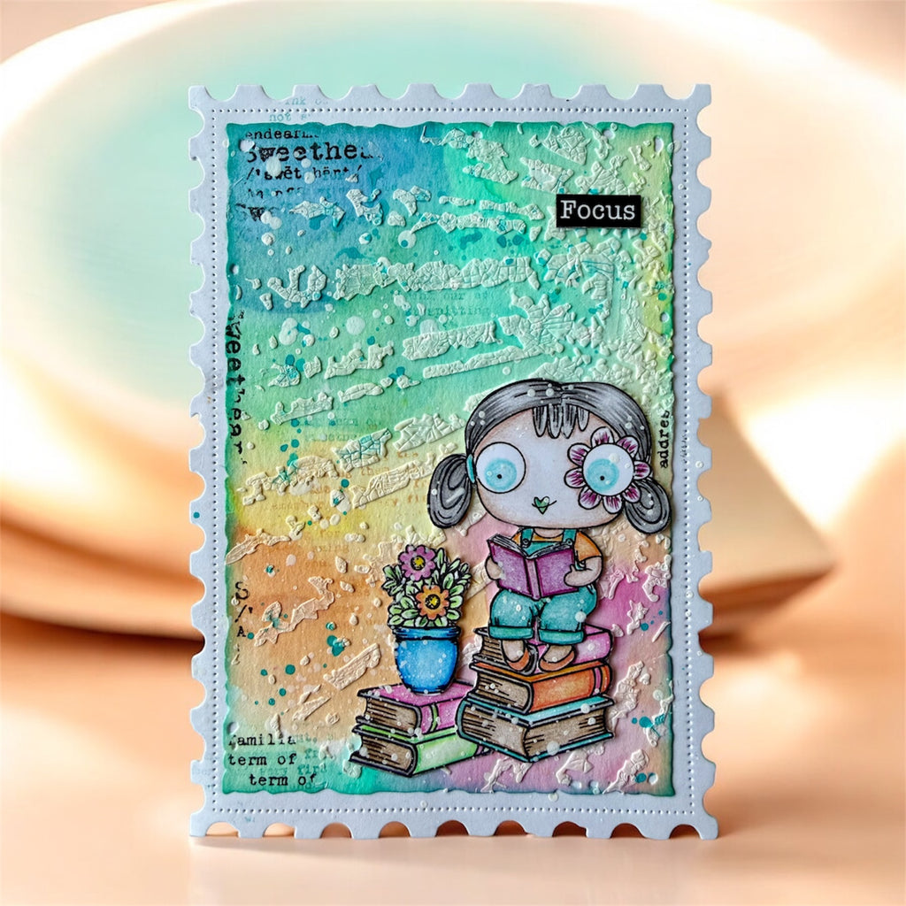 AALL & Create Solar Veil 6x6 Stencil pc-256 pastel colors