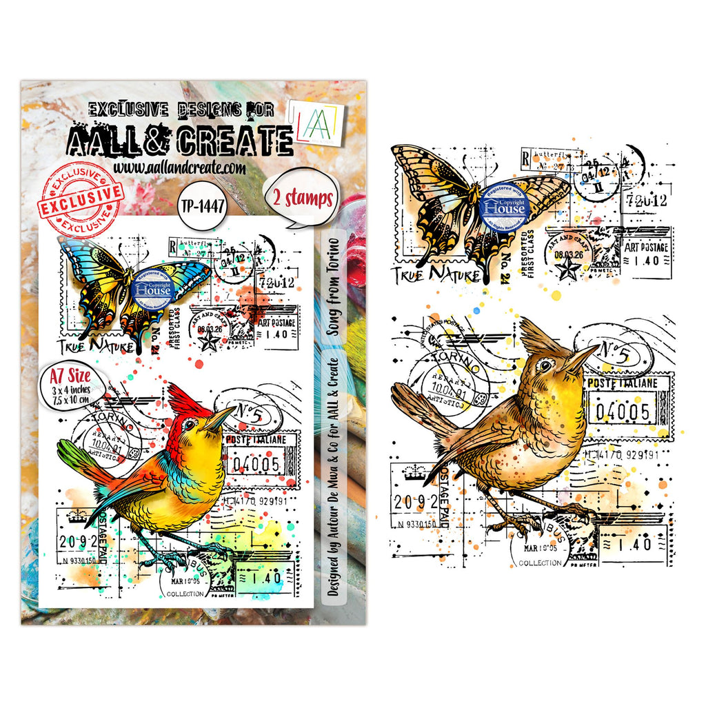 AALL & Create Song from Torino A7 Clear Stamp Set 1447