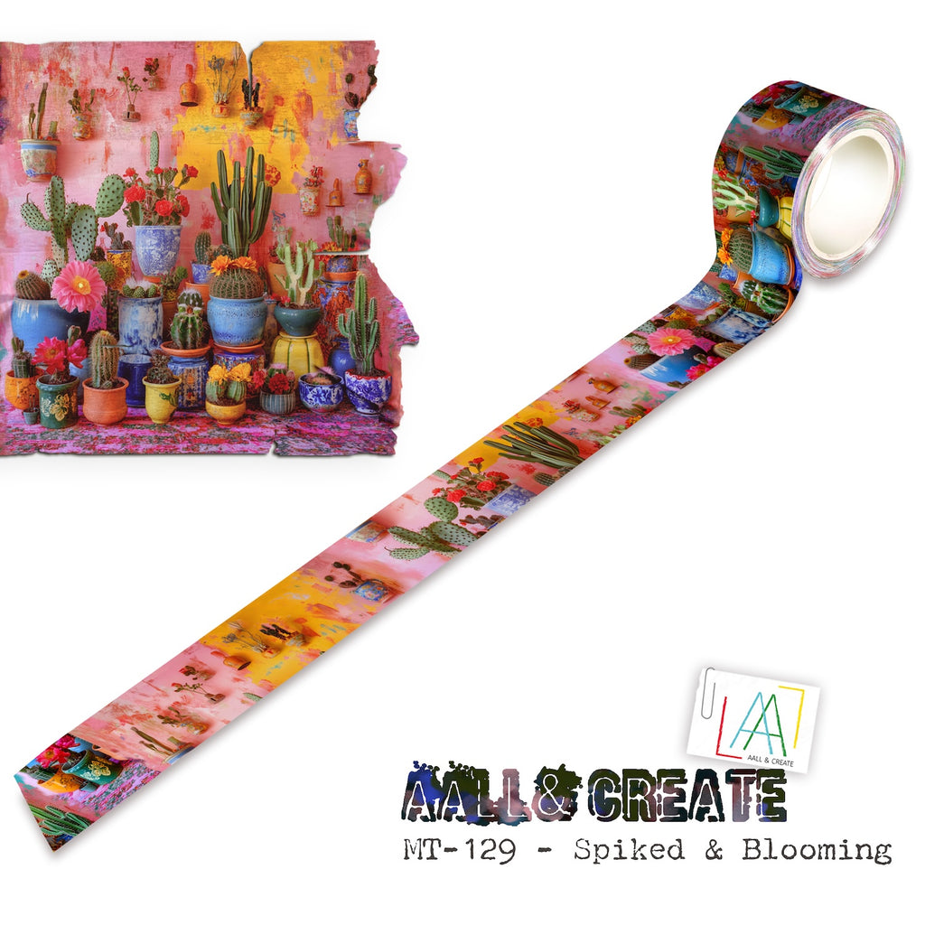 AALL & Create Spiked & Blooming Layer It Up Washi Tape 129