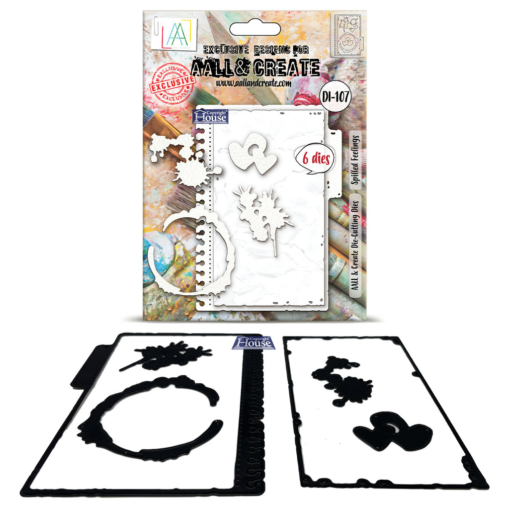AALL & Create Spilled Feelings Dies di-107
