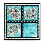AALL & Create Splintered Tiles Dies di-111 flowers