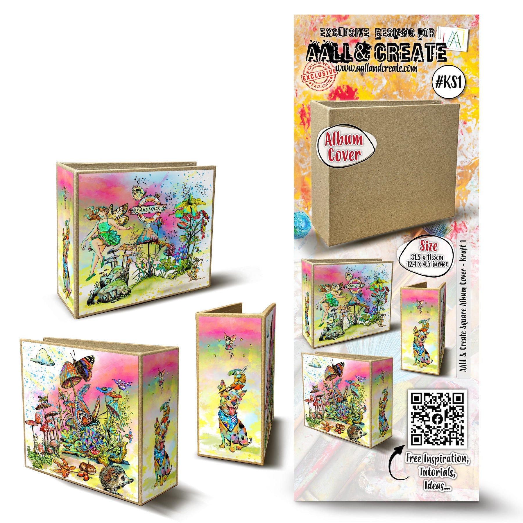 AALL & Create Square Album Cover Kraft ac-ks1
