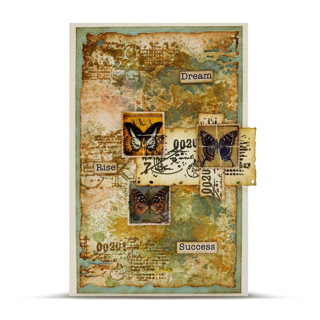 AALL & Create Starline K A7 Clear Stamps 1268 butterfly