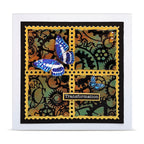 AALL & Create Steamheart 6x6 Stencil pc-270 transformation butterfly