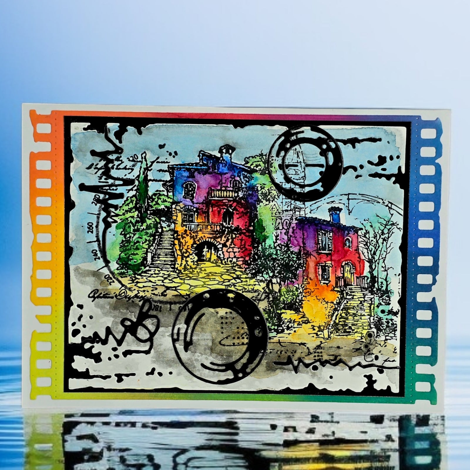 AALL & Create Stone and Ink A6 Clear Stamps 1255 film