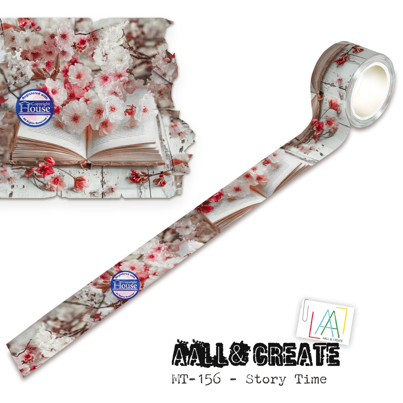AALL & Create Story Time Layer it up Washi Tape mt-156