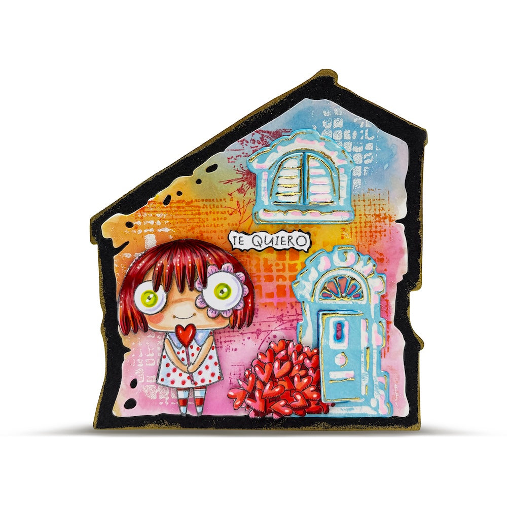 AALL & Create Storybook House Dies di-097 home girl