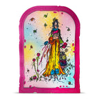 AALL & Create Sugar Atelier A6 Clear Stamp Set 1482 colored leaves yellow dress 