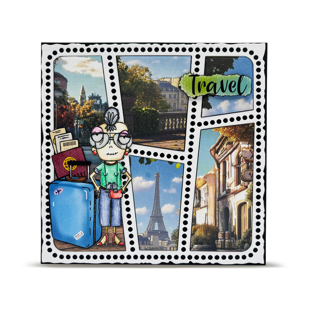 AALL & Create Sun-Kissed Streets A6 Design Paper 38 dee