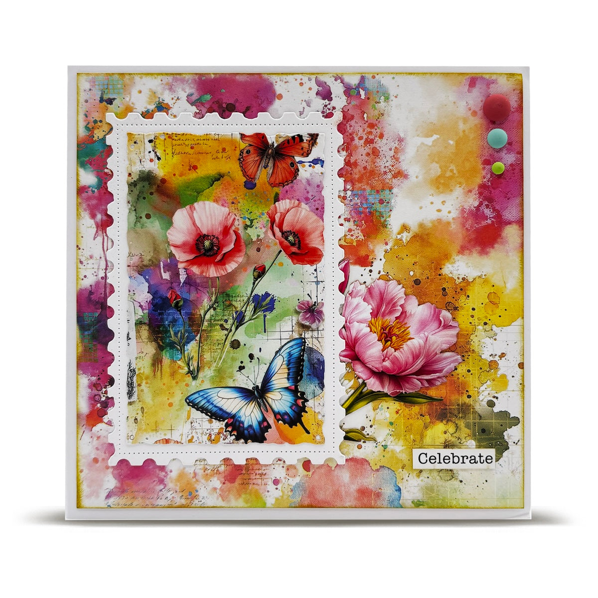 AALL & Create Sunroom Drift 6x6 Design Paper pa-043 flower