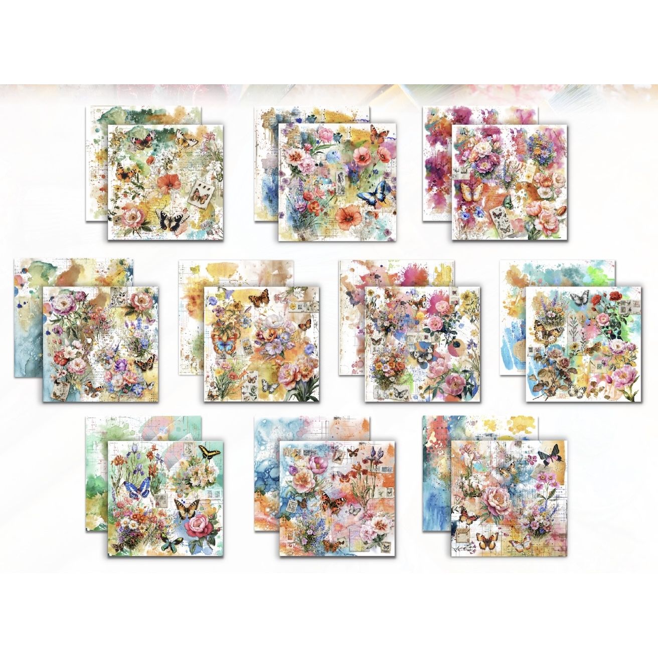 AALL & Create Sunroom Drift 6x6 Design Paper pa-043 pages