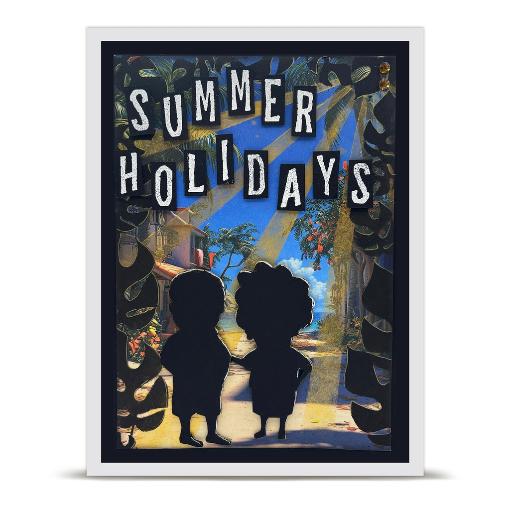 AALL & Create Sunset Splashes A5 Design Paper 37 summer holiday