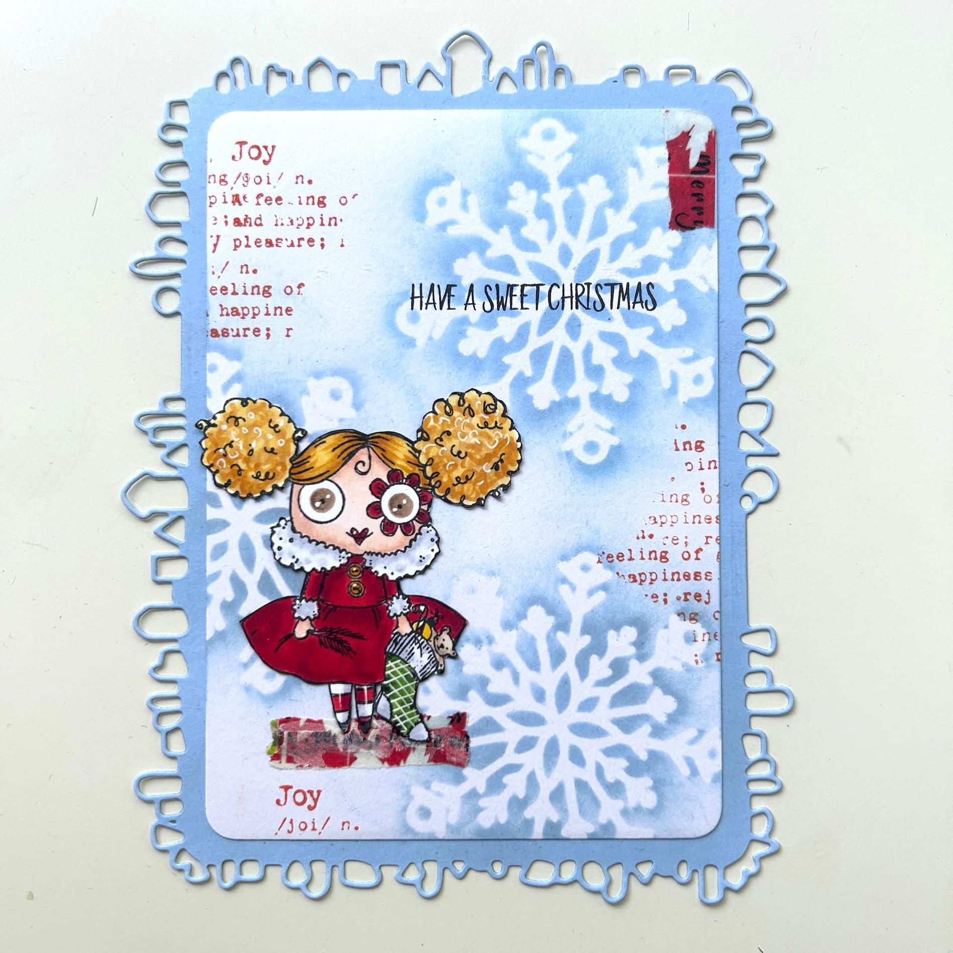 AALL & Create Sweet Christmas A7 Clear Stamp Set 1190