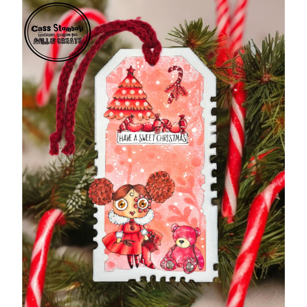 AALL & Create Sweet Christmas A7 Clear Stamp Set 1190