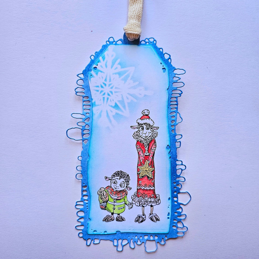 AALL & Create Sweet Sheep Family A7 Clear Stamp Set 1213*