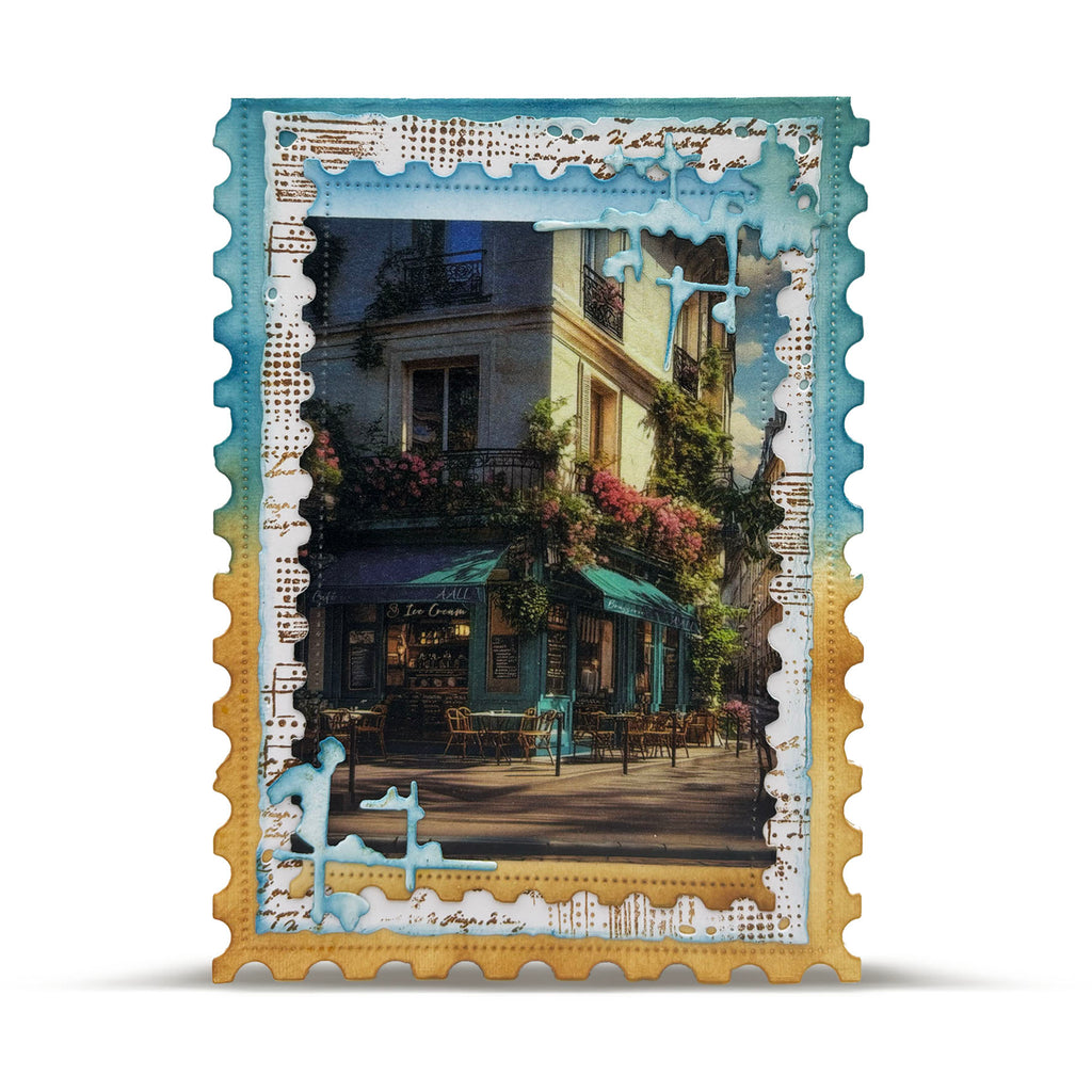 AALL & Create Terrasse Fleurie Layer It Up Washi Tape 134 cafe