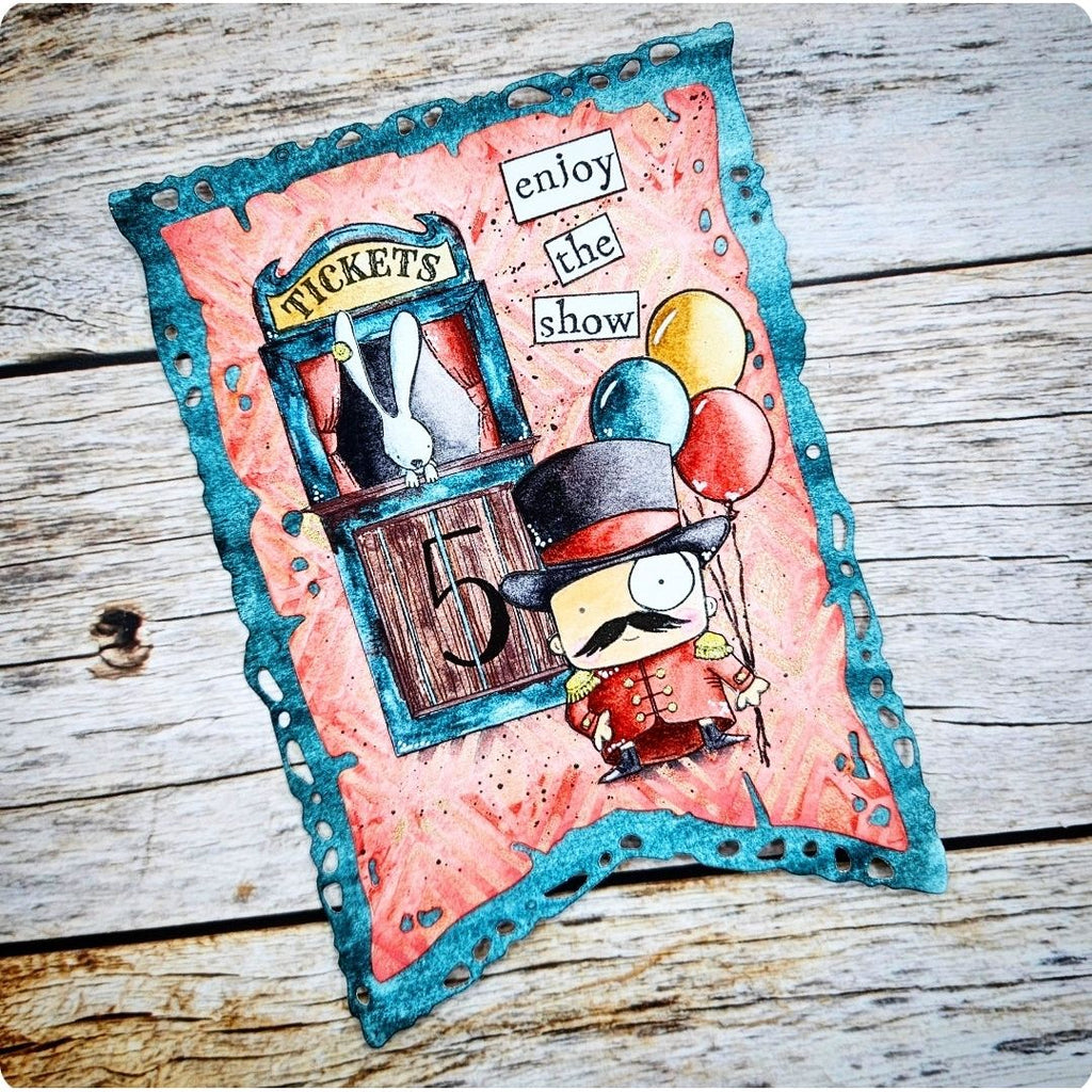 AALL & Create The Big Top A6 Clear Stamps 1206 balloons