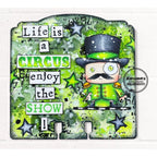 AALL & Create The Big Top A6 Clear Stamps 1206 green