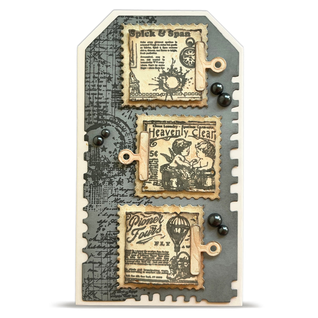 AALL & Create The Daily News A6 Clear Stamp Set 1342 spick and span