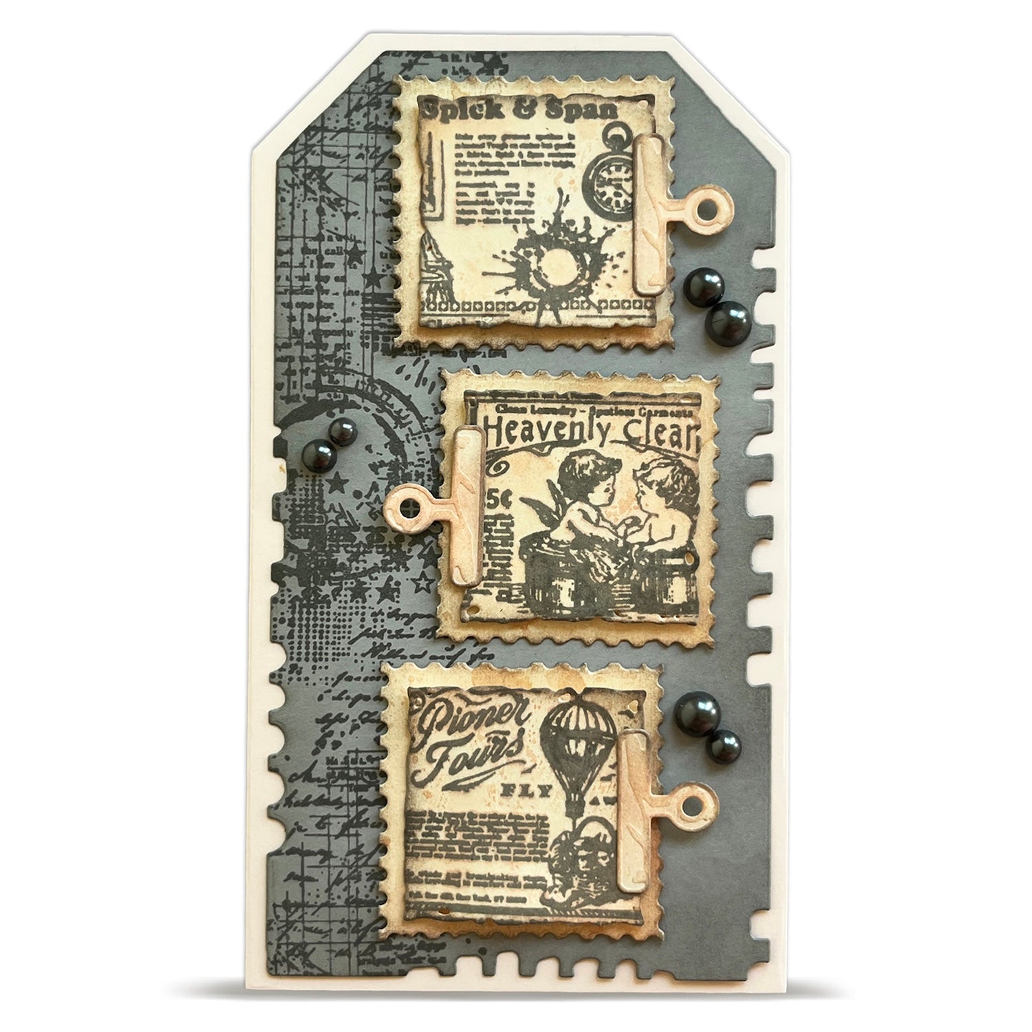 AALL & Create The Daily News A6 Clear Stamp Set 1342 spick and span