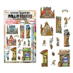 AALL & Create The Little Borough A6 Clear Stamp Set 1475