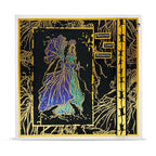 AALL & Create The Whispering Dress A6 Clear Stamp Set 1403 blossom