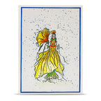 AALL & Create The Whispering Dress A6 Clear Stamp Set 1403 girl