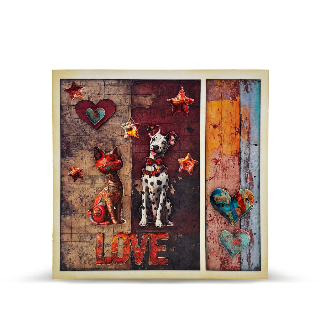 AALL & Create Timber Tide A4 Design Paper pa-019 dog