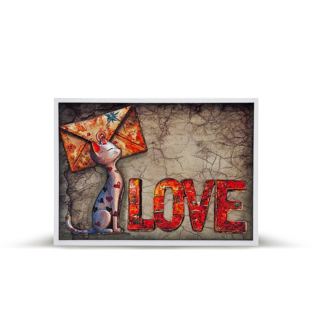 AALL & Create Timber Tide A4 Design Paper pa-019 love