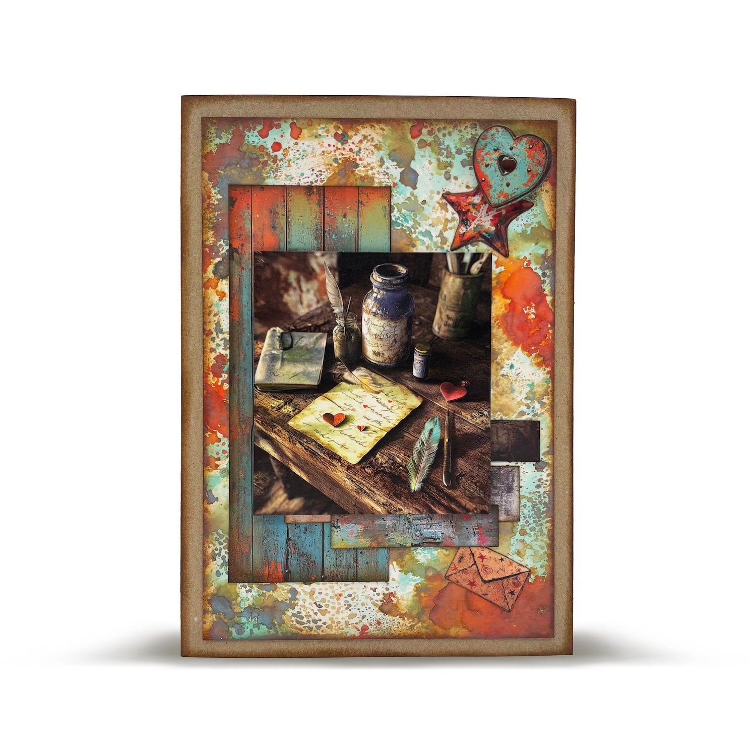 AALL & Create Timber Tide A4 Design Paper pa-019 quill