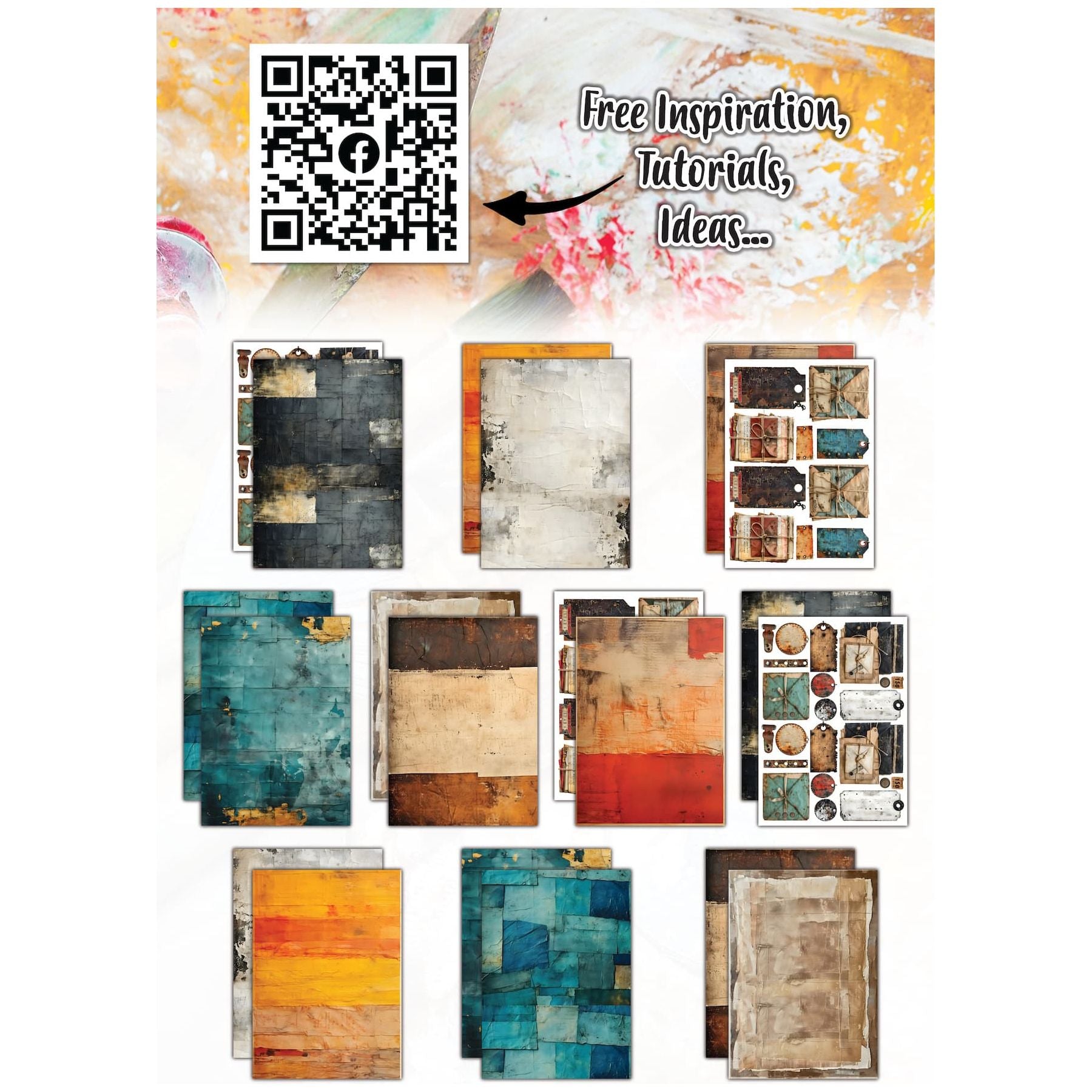 AALL & Create Time-Tarnished Wonders A4 Design Paper pa-009*