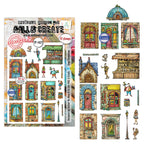 AALL & Create Tiny Kingdoms A5 Clear Stamp Set 1472