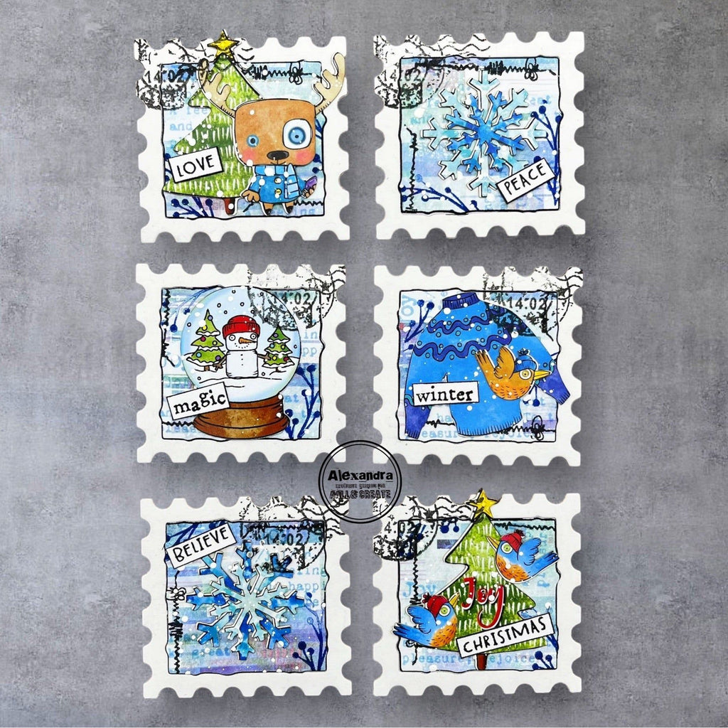 AALL & Create Tis The Season A6 Ephemera Die-Cuts 063