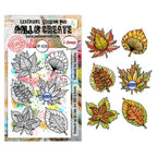 AALL & Create Tombent Les Feuilles A6 Clear Stamp Set 1528