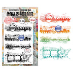 AALL & Create Torn Prints A6 Clear Stamp Set 1336
