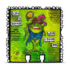 AALL & Create Totally Un-frog-gettable A6 Clear Stamp Set 1406 frog
