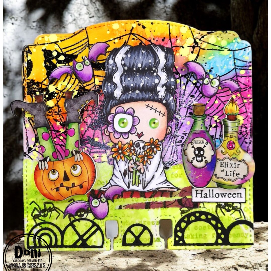 AALL & Create Tricksters Elixirs A6 Ephemera Die-Cuts 64