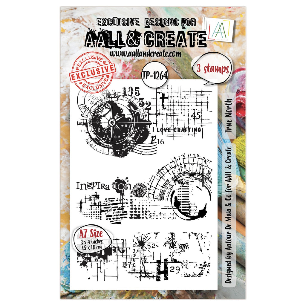 AALL & Create True North A7 Clear Stamps 1264