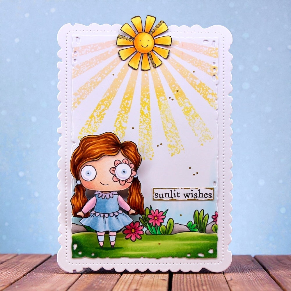AALL & Create Twilight Sky A6 Clear Stamp Set 1340 under the sun