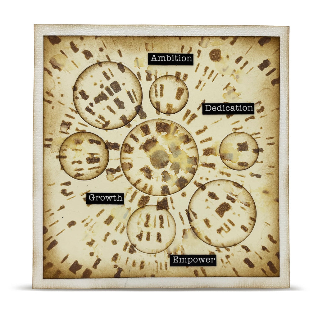 AALL & Create Vector Spin 6x6 Stencil pc-260 ambition