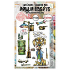 AALL & Create Wacky Woof Tales A6 Clear Stamps 1270