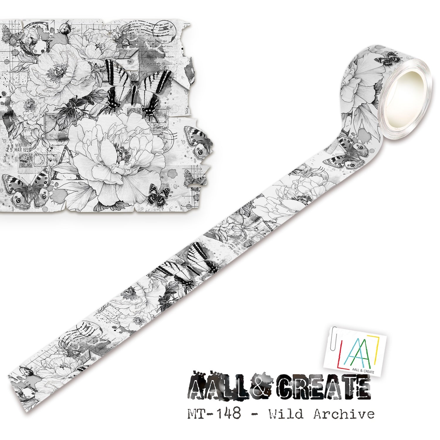 AALL & Create Wild Archive Layer It Up Washi Tape 148
