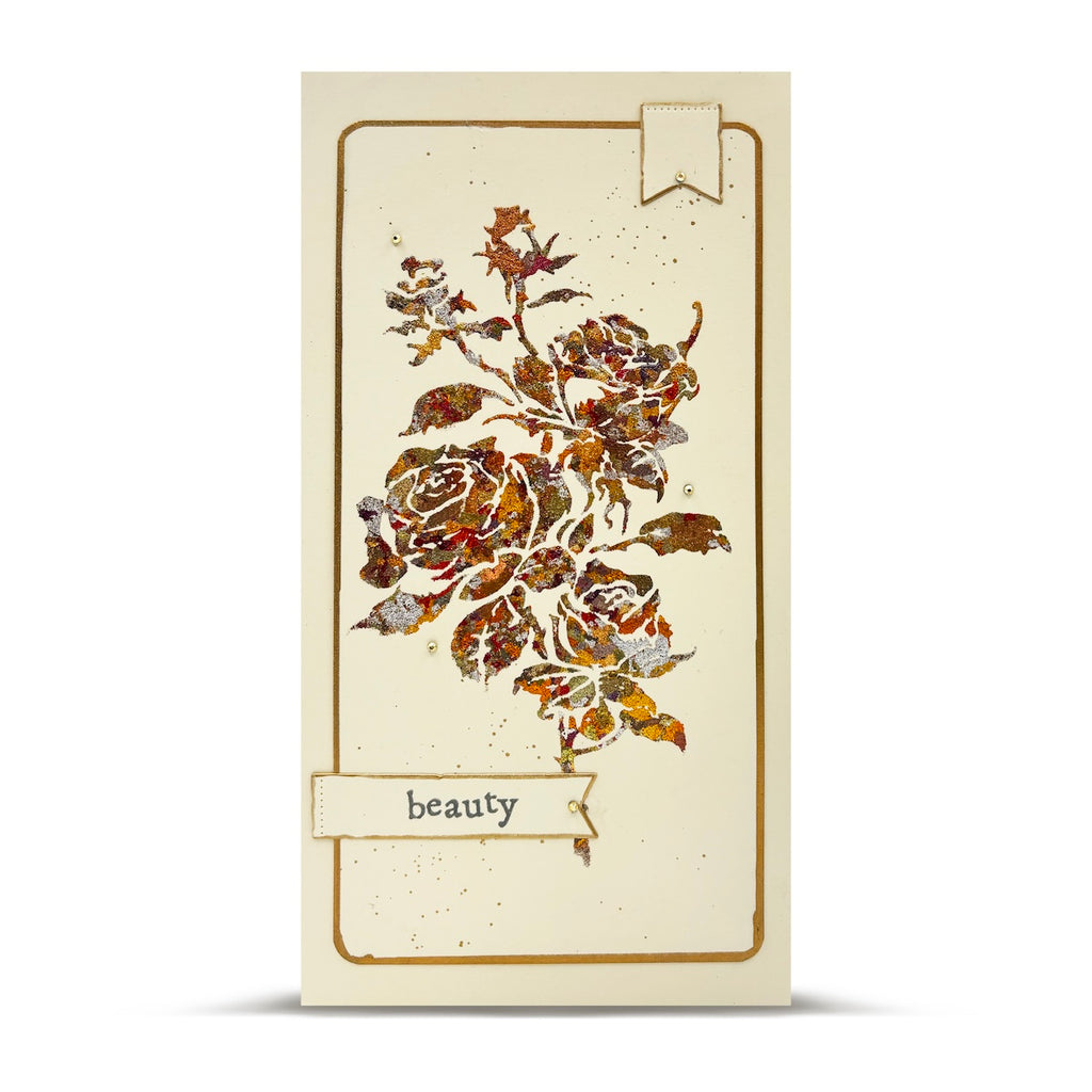 AALL & Create Wild Rose Stencil 240 beauty