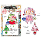 AALL & Create Winter Mint A7 Clear Stamp Set 1395