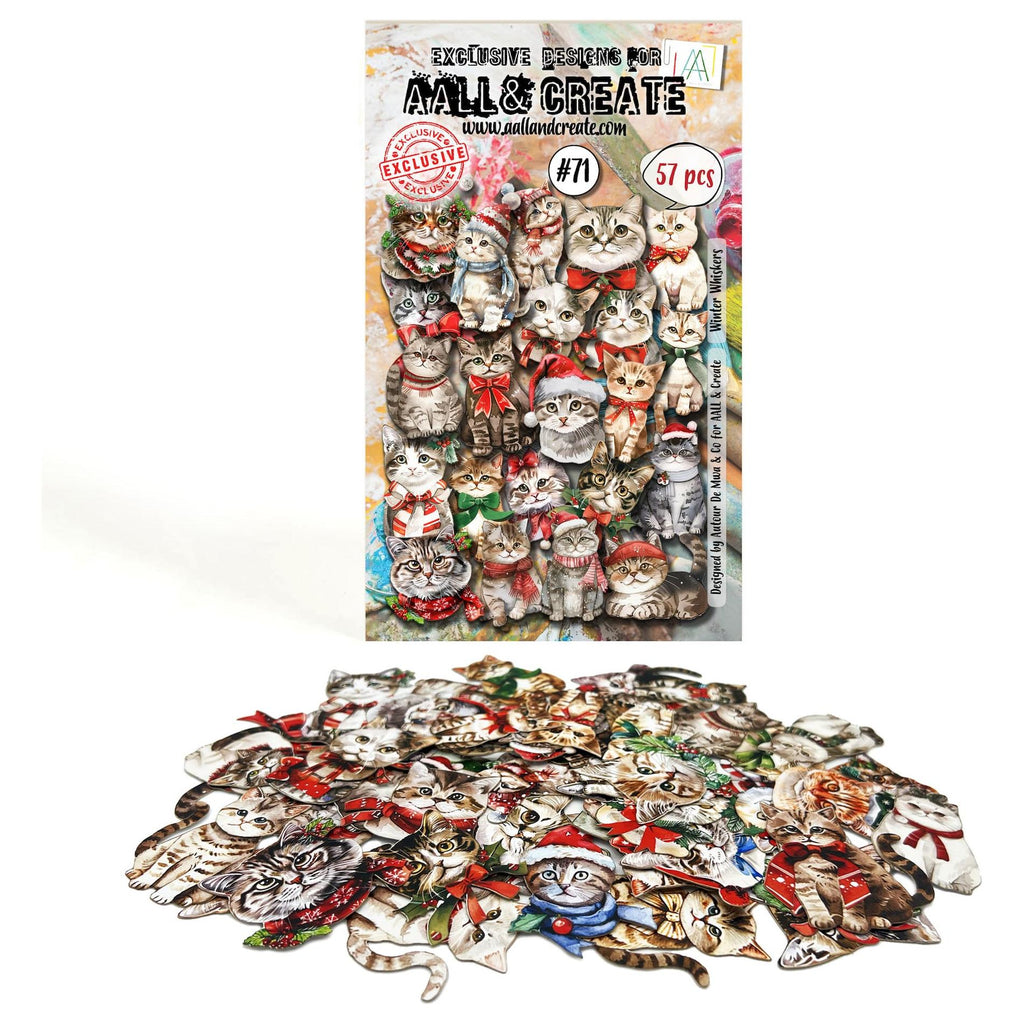AALL & Create Winter Whiskers A6 Ephemera Die-Cuts 071