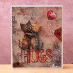AALL & Create Woodsy Whispers A5 Design Paper pa-020 hugs