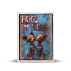 AALL & Create Woodsy Whispers A5 Design Paper pa-020 hugs kiss