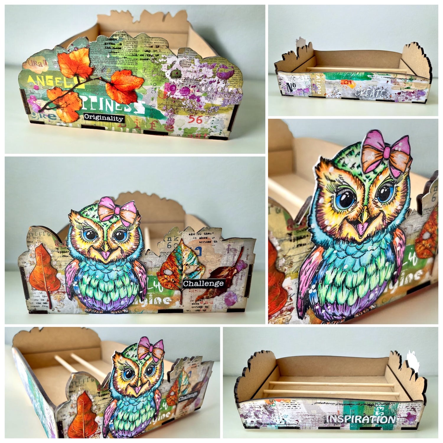 AALL & Create XL MemoryDex Card Holder bx-xlmd owl